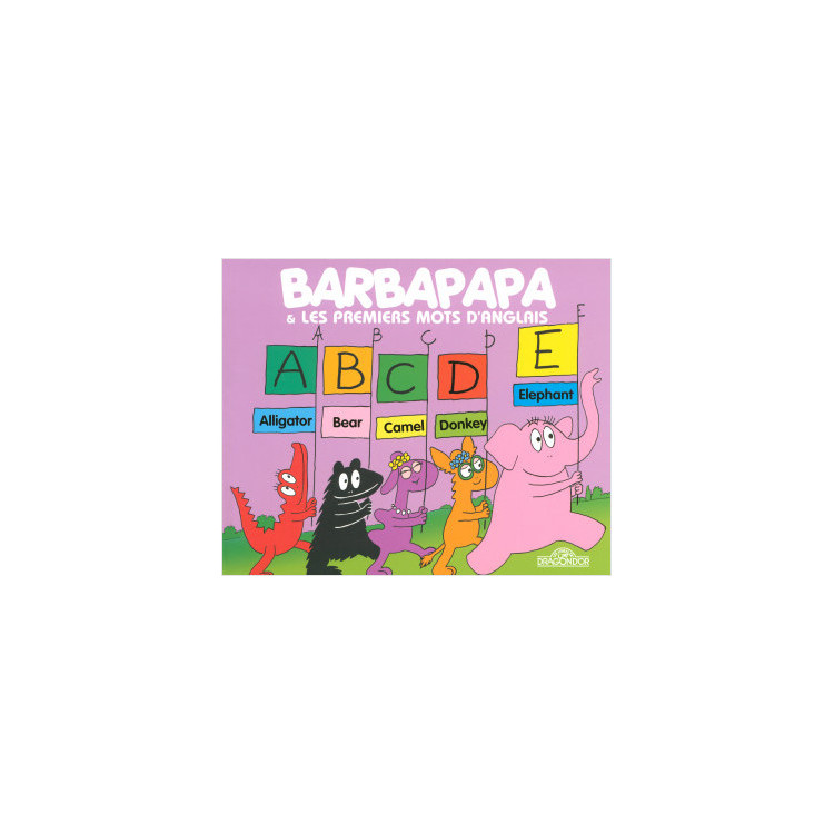 Barbapapa et les premiers mots d'anglais