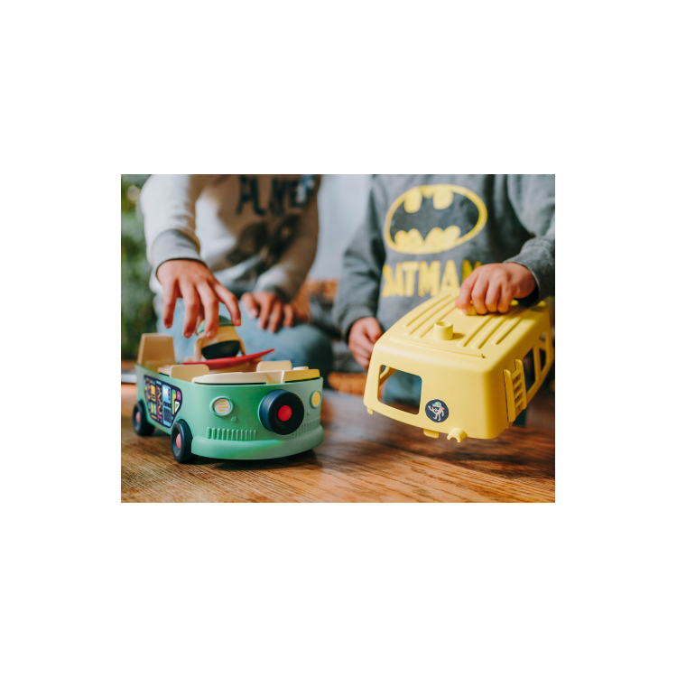 Coffret van Les Mini Mondes - Haut jaune Coffret van Les Mini Mondes - Haut jaune