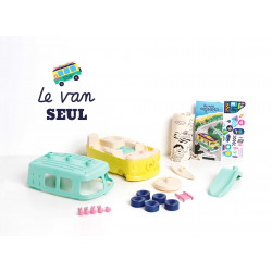 Coffret van Les Mini Mondes - Haut jaune