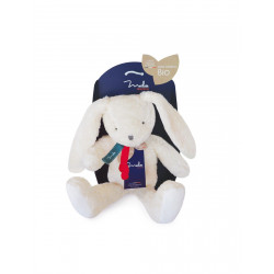 Doudou bio Lapin pantin 30cm