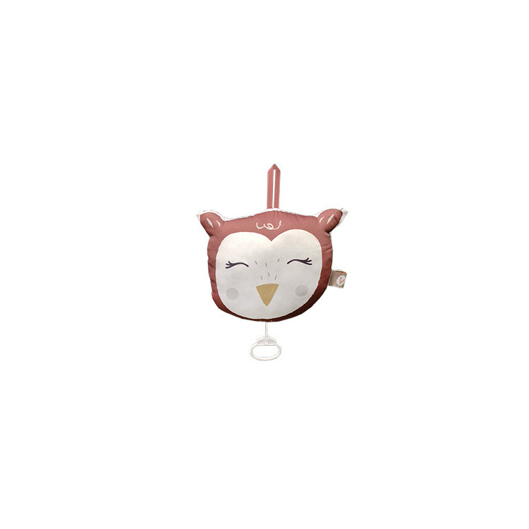 Coussin musical Hibou