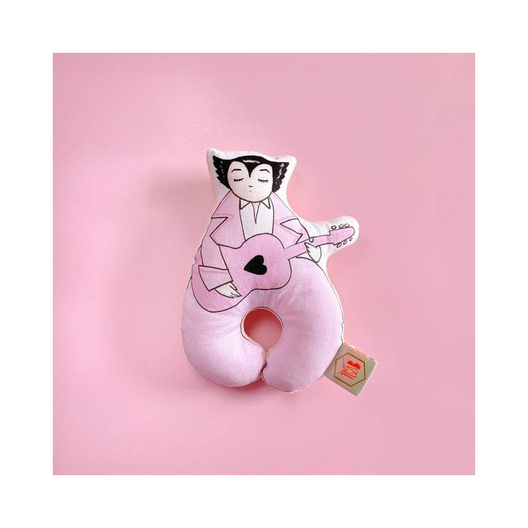 Hochet illustré GOTS- Mister Mystère Hochet illustré GOTS- Mister Mystère