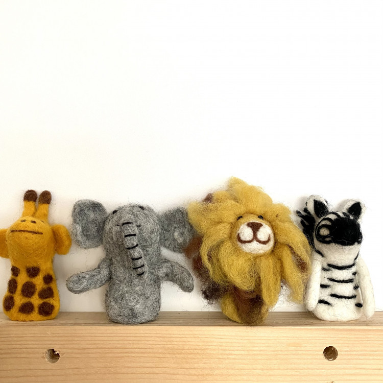 Lot De 7 Marionnettes Monstres Colorés à Doigts – Peluche Feutrine – Jeu Éducatif & Anniversaire Enfants