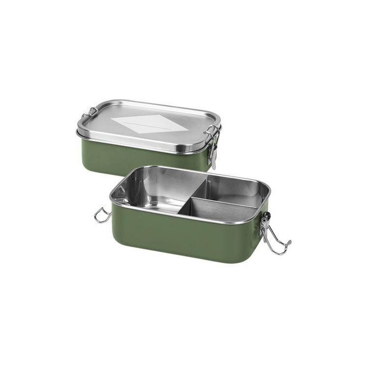 Boîte repas compartimentée - Olive