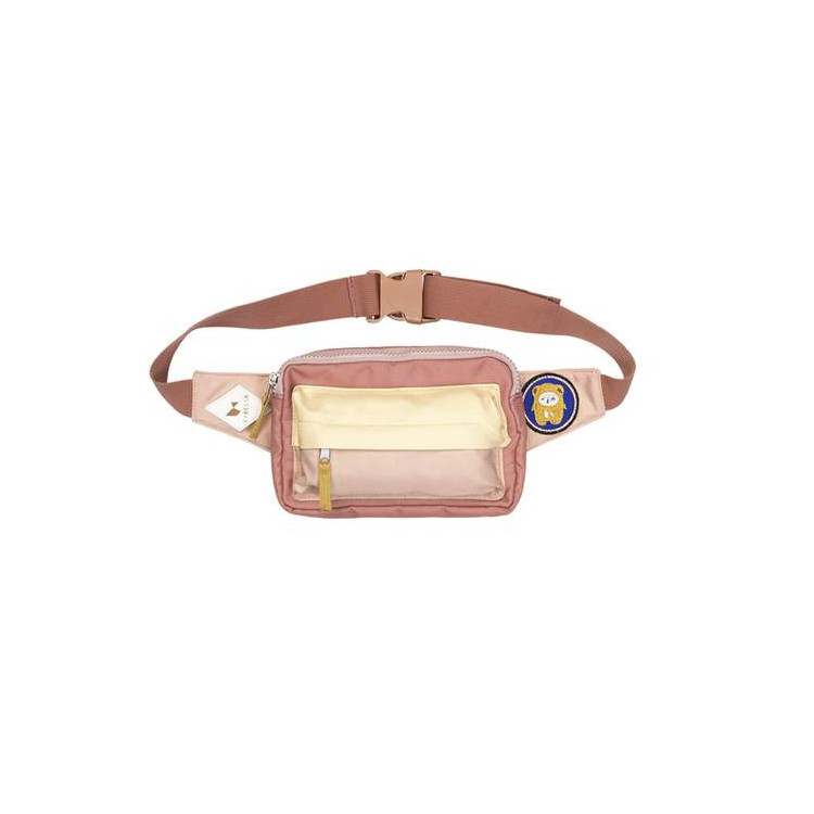 Sac banane polyester recyclé - rose