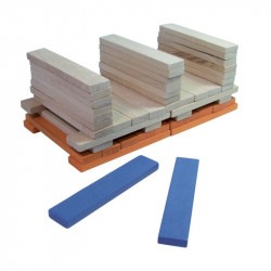 Batibloc color - 100 planchettes en bois