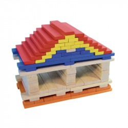 Batibloc color - 100 planchettes en bois