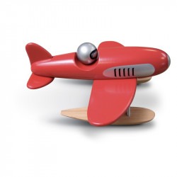 Hydravion en bois laqué
