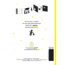 P'tite comptine en noir & blanc - Un jour dans sa cabane