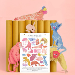 Affiche QuiQueQuoi Animaux...
