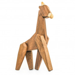 Girafe en bois aimanté à assembler