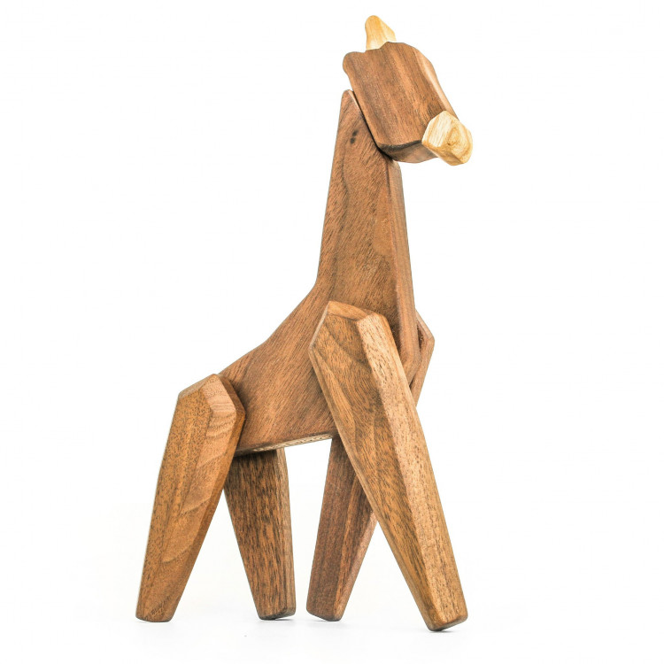 Girafe en bois aimanté à assembler Girafe en bois aimanté à assembler