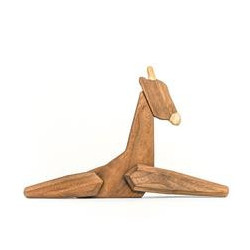 Girafe en bois aimanté à assembler
