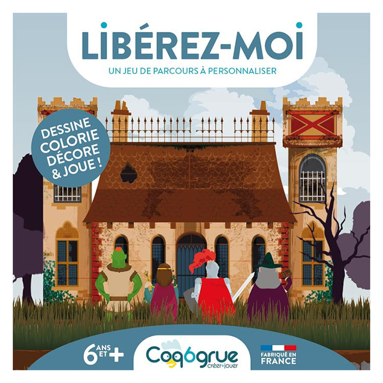 Libérez-moi ! Jeu de parcours à personnaliser Libérez-moi ! Jeu de parcours à personnaliser