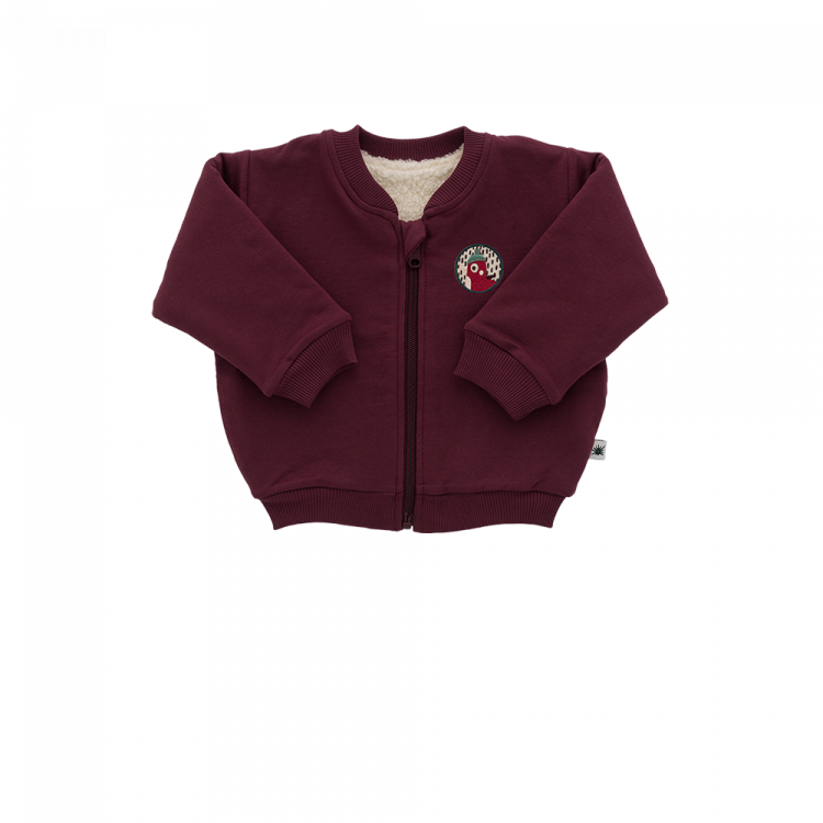 Blouson Teddy en jersey fourré "Puffy" Blouson Teddy en jersey fourré "Puffy"