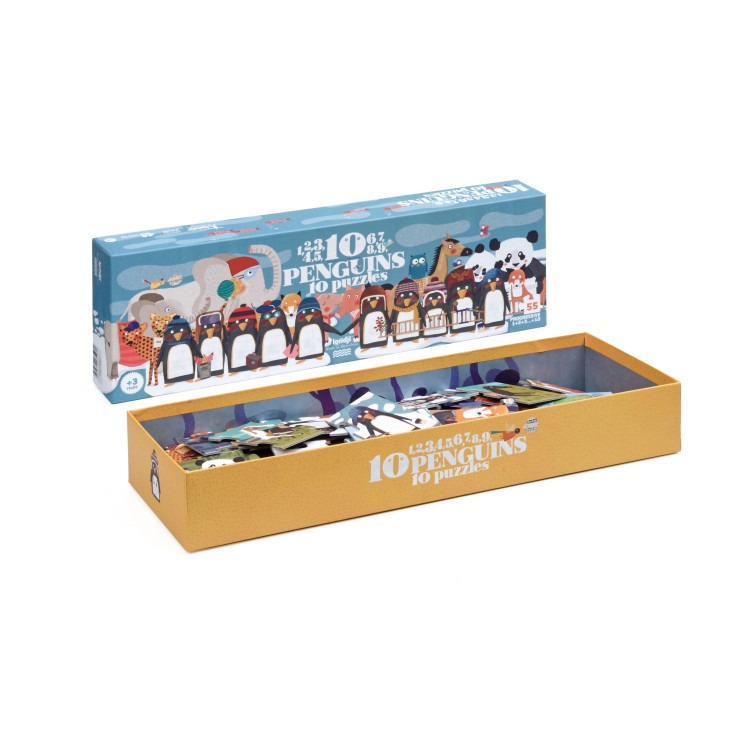 Puzzle 10 Penguins Puzzle 10 Penguins