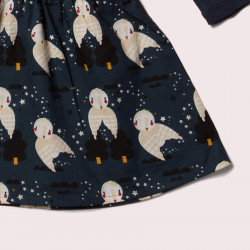 Robe enfant à manches longues - Chouettes