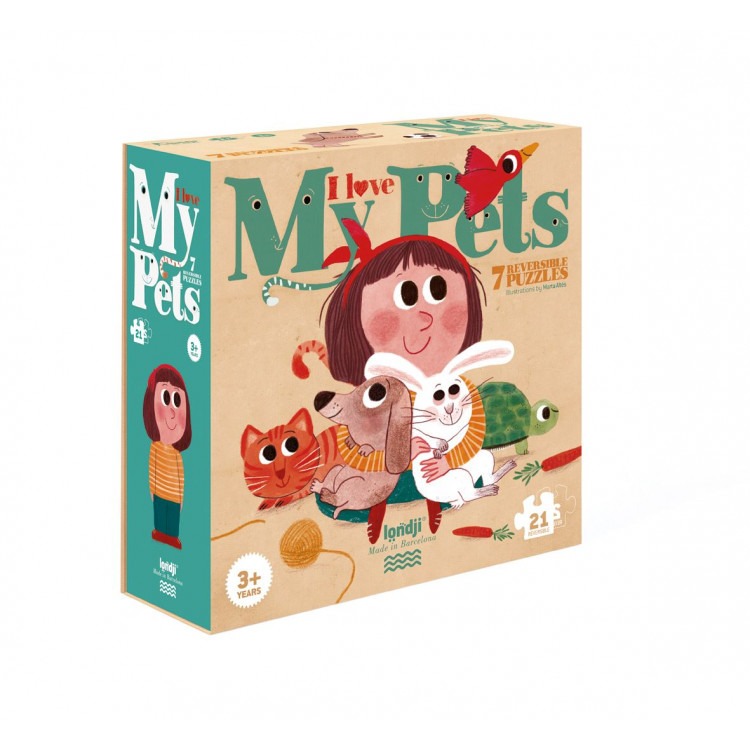 Puzzle I love my pets Puzzle I love my pets