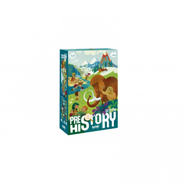 Puzzle 100 pièces "Préhistoire" Puzzle 100 pièces "Préhistoire"
