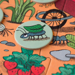 Puzzle 24 pièces et jeu "Rabbit's Garden"