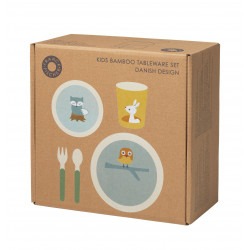 Set de repas bambou - 3 amis