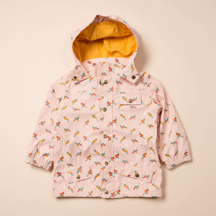 Veste imperméable doublée - Origami bird Veste imperméable doublée - Origami bird