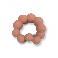 Anneau dentition Lily la chenille en caoutchouc naturel
