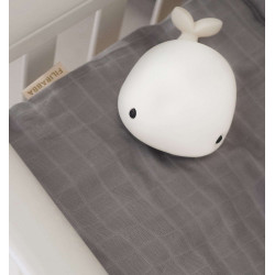 Veilleuse multicolore baleine en silicone