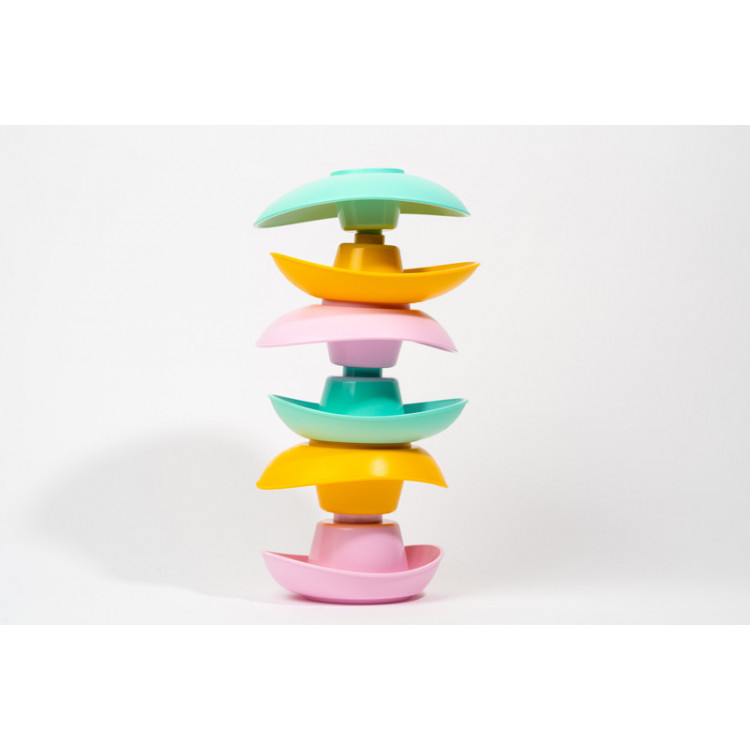 L'acrobate - Coupelles multicolores à empiler L'acrobate - Coupelles multicolores à empiler