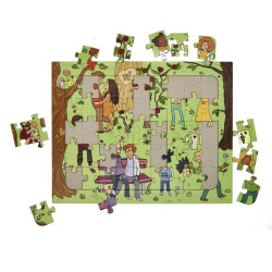 Puzzle "pour la diversité" 45 pièces