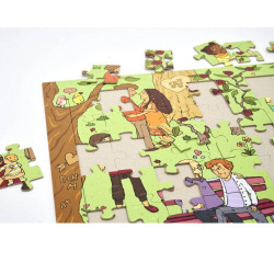Puzzle "pour la diversité" 45 pièces