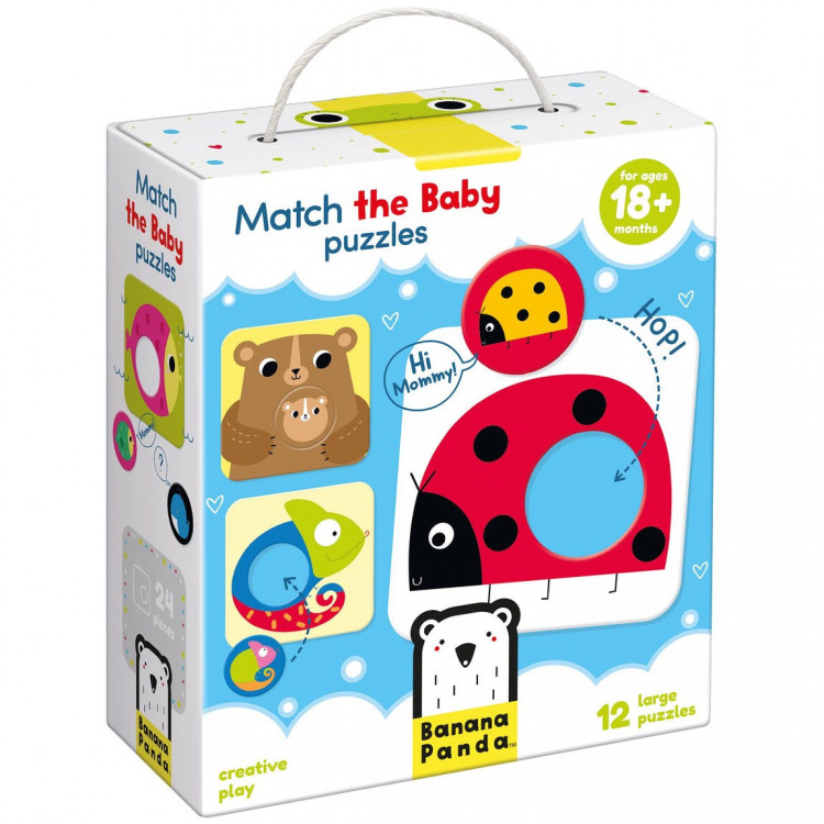 Puzzle bébé "Match the Baby" Puzzle bébé "Match the Baby"