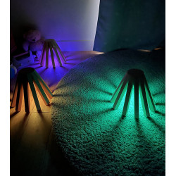 Veilleuse bois Leeloo sans fil rechargeable