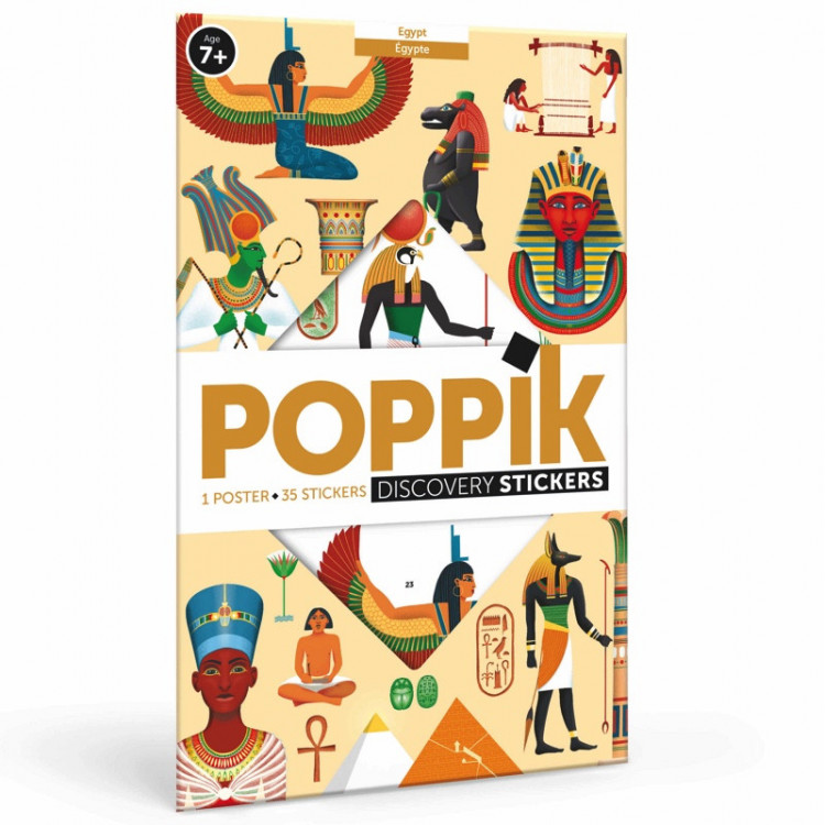 Poster géant et stickers - Egypte antique Poster géant et stickers - Egypte antique