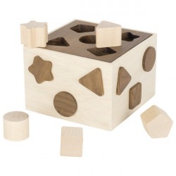 Boîte à formes en bois...