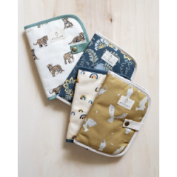 Protège carnet de santé en tissu doublé