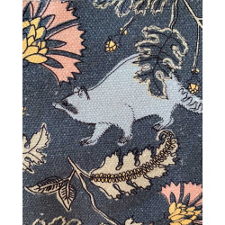 Protège carnet de santé en tissu doublé