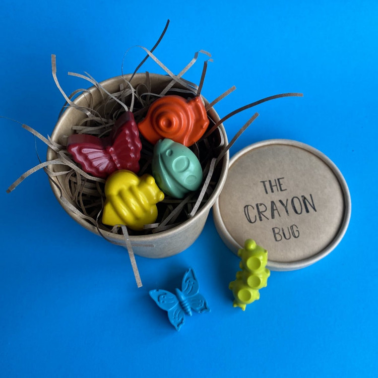 Crayons de cire pour colorier - Insectes Crayons de cire pour colorier - Insectes
