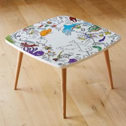 Table à colorier Coloritable - La plongée