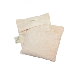 Bouillotte sèche en coton GOTS - Motif pissenlit