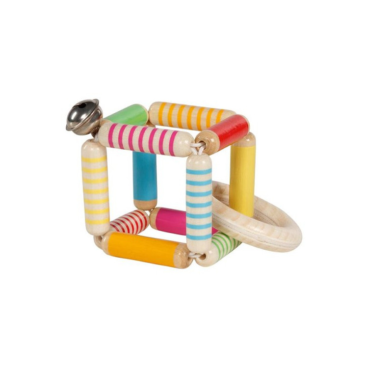 Hochet dé flexible multicolore Hochet dé flexible multicolore