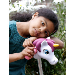 Tête de trottinette - Licorne