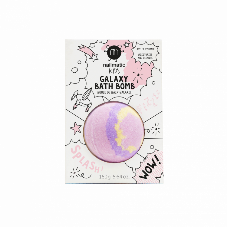 Boule de bain "Supernova" Rose Jaune Violet Boule de bain "Supernova" Rose Jaune Violet