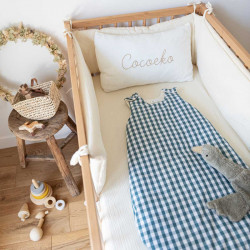 Gigoteuse en gaze de coton TOG2 - Vichy