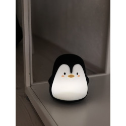 Lampe veilleuse à LED - Pingouin