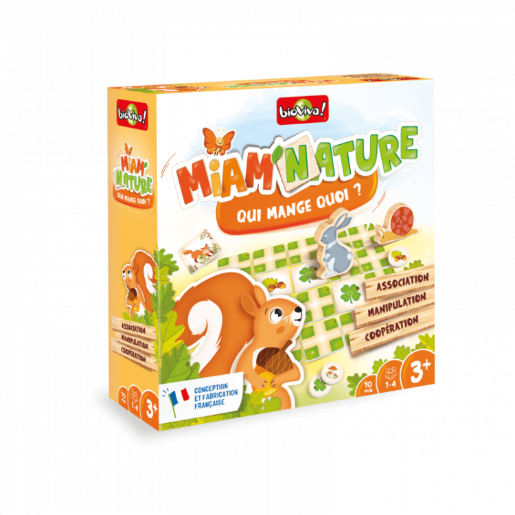 Miam'Nature - Qui mange quoi ? Miam'Nature - Qui mange quoi ?
