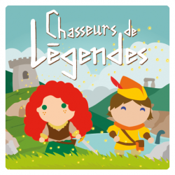 Album audio Lunii à offrir - Chasseurs de légende