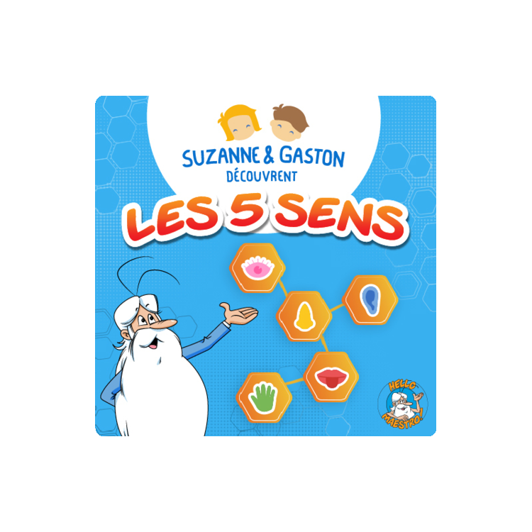 Album audio Lunii à offrir - Les 5 sens
