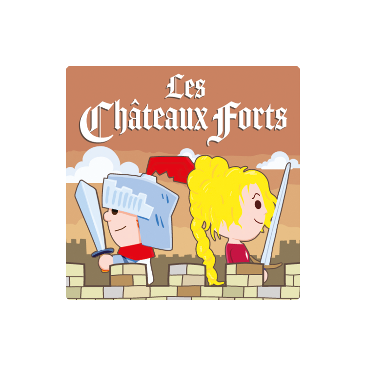 Album audio Lunii à offrir - Les châteaux forts Album audio Lunii à offrir - Les châteaux forts