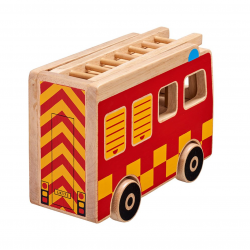 Camion de pompiers - Set d'activités en bois